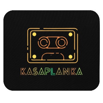 Discover Gray Purple Pink 90s Neon Cassette Mouse Pads