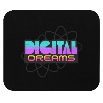 Discover Digital Dreams - Retro Y2K Streetwear Design Mouse Pads