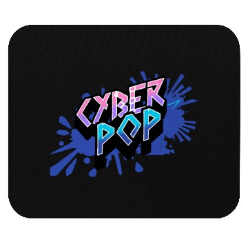 Discover Cyber Pop - Vibrant Y2K Streetwear Aesthetic Mouse Pads