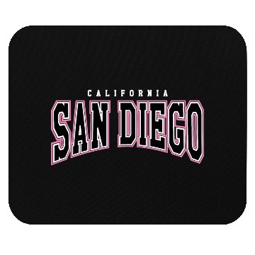 Discover California San Diego Mouse Pads