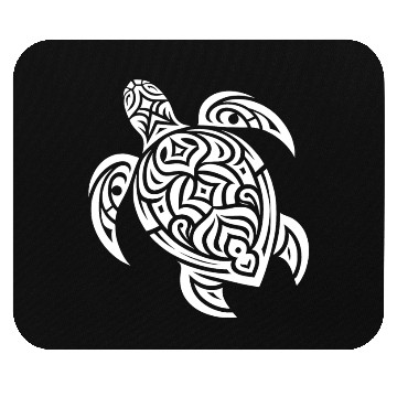 Discover Cute Turtle T Tattoo Style Mouse Pads