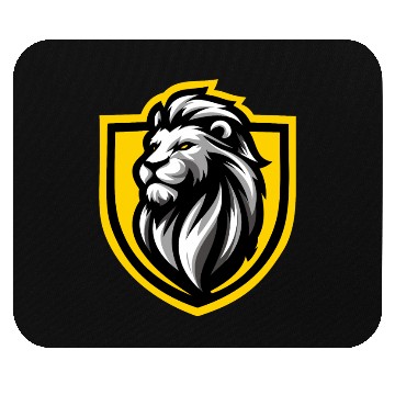 Discover Lion Shield Mouse Pads