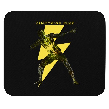 Discover Lightning Bolt ( Back ) Mouse Pads