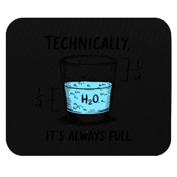 Discover Science is Optimistic Classic Mouse Pads