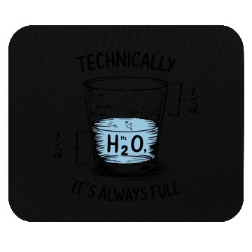 Discover Science is Optimistic Classic Mouse Pads