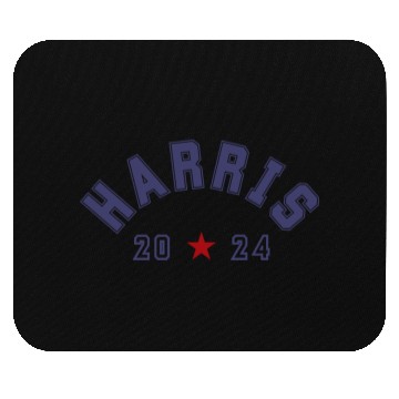 Discover Kamala Harris 2024 Athletic Typography Mouse Pads