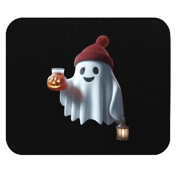 Discover Winter Ghost Cheers Mouse Pads