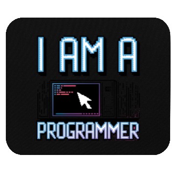 Discover I'm a programmer Mouse Pads