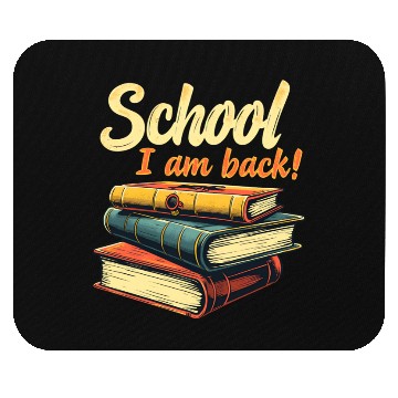 Discover School I Am Back! Mouse Pads