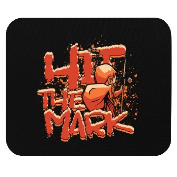 Discover Archery Archer Hit the Mark Mouse Pads