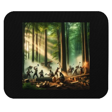 Discover Lumberjacks Mouse Pads