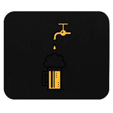 Discover Beer Mug & Tap (Keg Beer / Draft Beer / 2C) Mouse Pads