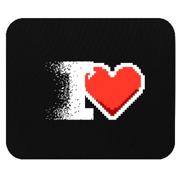 Discover I LOVE YOU Mouse Pads