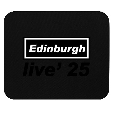 Discover Oasis Edinburgh Live 25 Mouse Pads