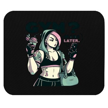 Discover GYM MAYBE LATER -LADIES Mouse Pads