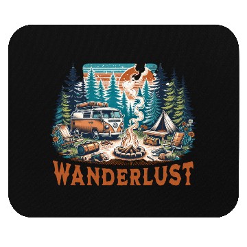 Discover 'Wanderlust' Nature Adventure GD Mouse Pads