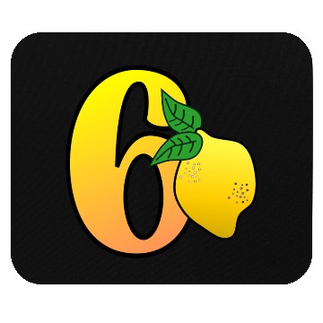 Discover Number 60th Birthday - Lemon Mouse Pads