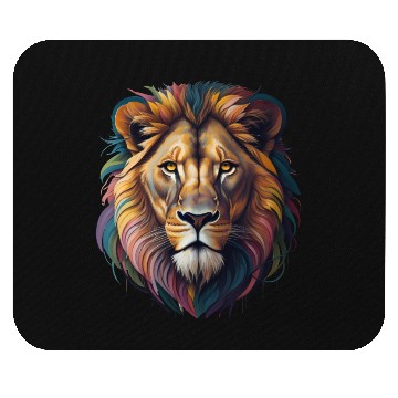 Discover Royal Look Vibrant Mane Mouse Pads