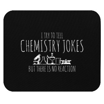 Discover Chemistry Chemist Science Funny Fun Mouse Pads