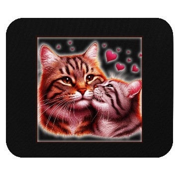 Discover Cat as a person Mouse Pads