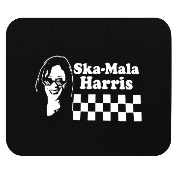 Discover Kamala Harris Ska Mala Harris checkerboard Mouse Pads