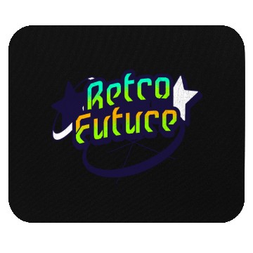 Discover Retro Future - Neon Streetwear for Y2K lovers Mouse Pads