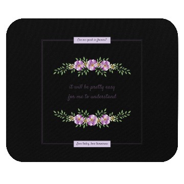 Discover Floral Cottagecore Aesthetic Tote Bag Mouse Pads