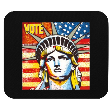 Discover Vote 2024 Election Mouse Pads 0002