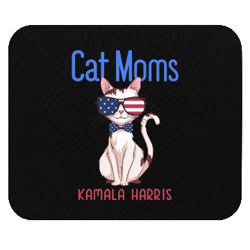 Discover Cat Mom for Kamala Harris | 2024 Mouse Pads