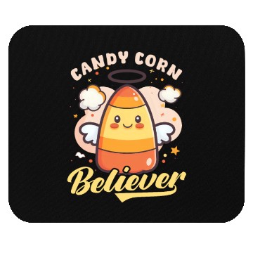 Discover Candy Corn Candy Corn Believer Mouse Pads