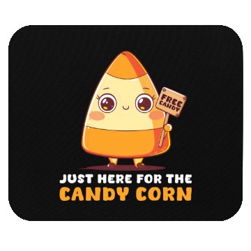 Discover Candy Corn Just Here For The Candy Corn Mouse Pads