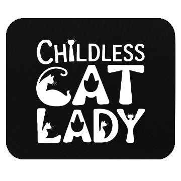 Discover Childless Cat lady Kamala Harris Mouse Pads