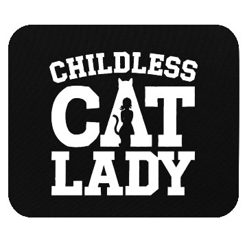 Discover Childless Cat lady Kamala Harris Mouse Pads