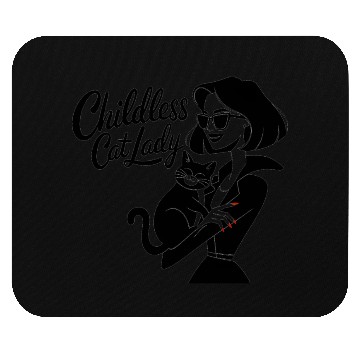 Discover Childless Cat lady Kamala Harris Mouse Pads