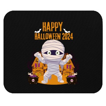 Discover Happy Halloween the costume Mouse Pads