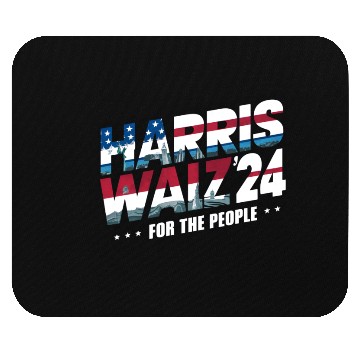 Discover Harris Walz 2024 Kamala Harris Mouse Pads
