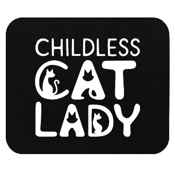 Discover Childless Cat lady Kamala Harris Mouse Pads