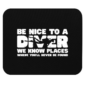Discover Scuba Diving Diver Mouse Pads