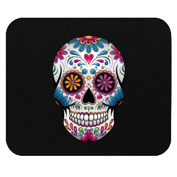 Discover Colorful Skull Mouse Pads