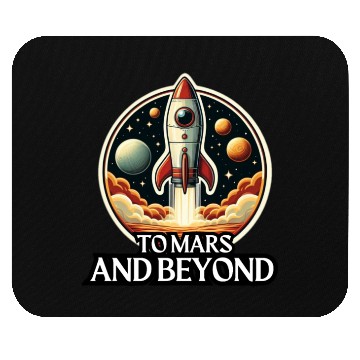 Discover To Mars and Beyond Mouse Pads