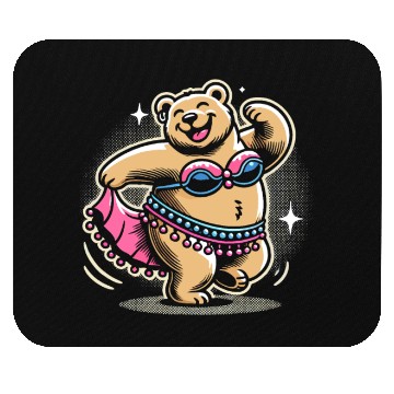 Discover Tribal Fusion Rhythmic Dance Art For Belly Dance Mouse Pads