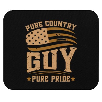 Discover Small Town Us Flag Country Livin Boy Mouse Pads