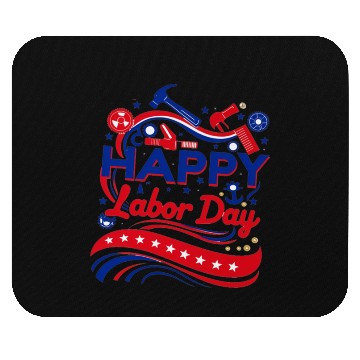 Discover Labor Day Mouse Pads