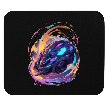 Discover Neon Drift Racer Mouse Pads