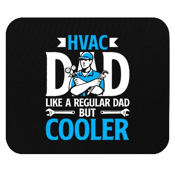 Discover HVAC Dad But Cooler HVAC Technician Fathers Day Mouse Pads