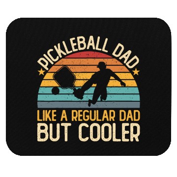 Discover Pickleball Dad | Pickleball Player Funny Father's Mouse Pads