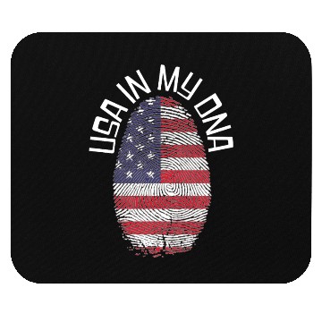 Discover USA in my DNA - Love America Mouse Pads