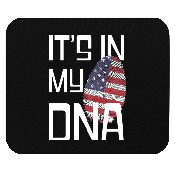 Discover It's in my DNA - Love America Mouse Pads