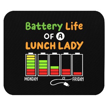 Discover Lunch Lady School Cafeteria Worker Mouse Pads