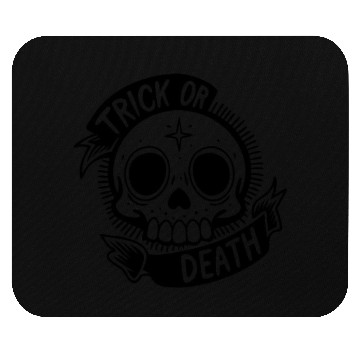 Discover Halloween Trick or Death Mouse Pads